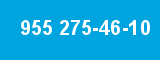 955 275-46-10 955 275-46-10